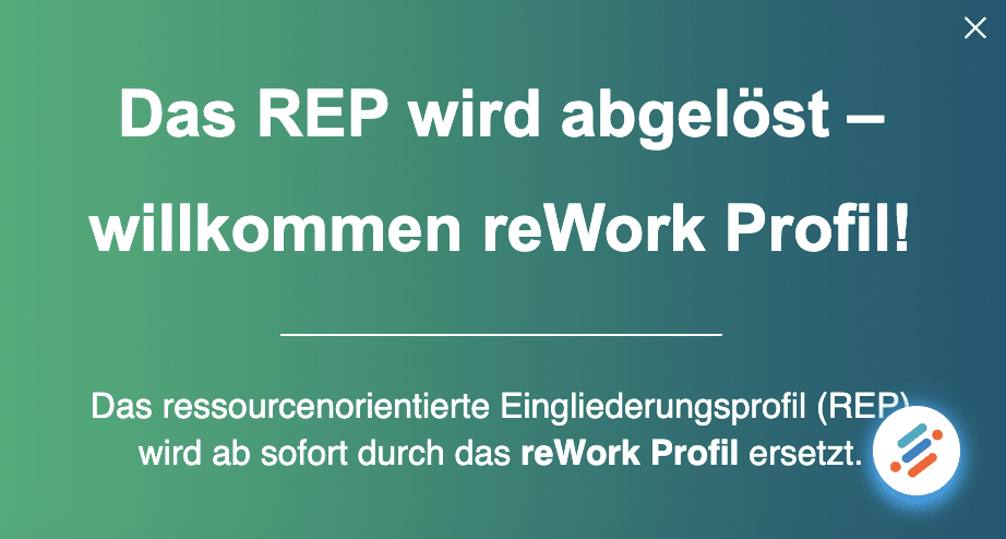 Neues Online-Tool «reWork Profil» zur Förderung der Teilarbeitsfähigkeit.