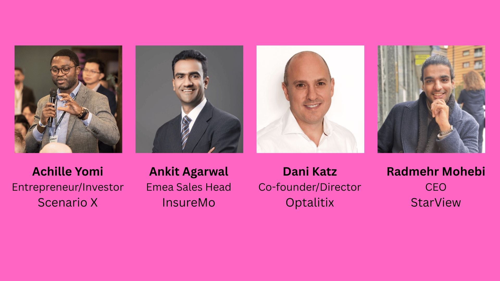 Positive Signale vom Swiss InsurTech Hub (SIH): 4 neue Startups im Rampenlicht.
