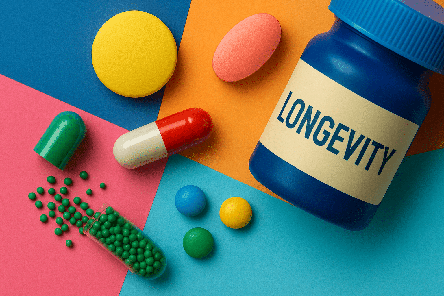 Swiss Re setzt Standards für Anti-Aging-Pillen.