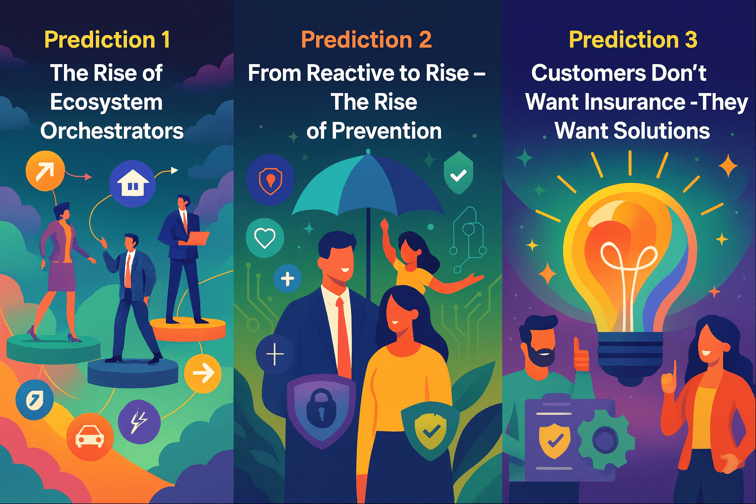 orget your Job: Three predictions for the insurance industry.