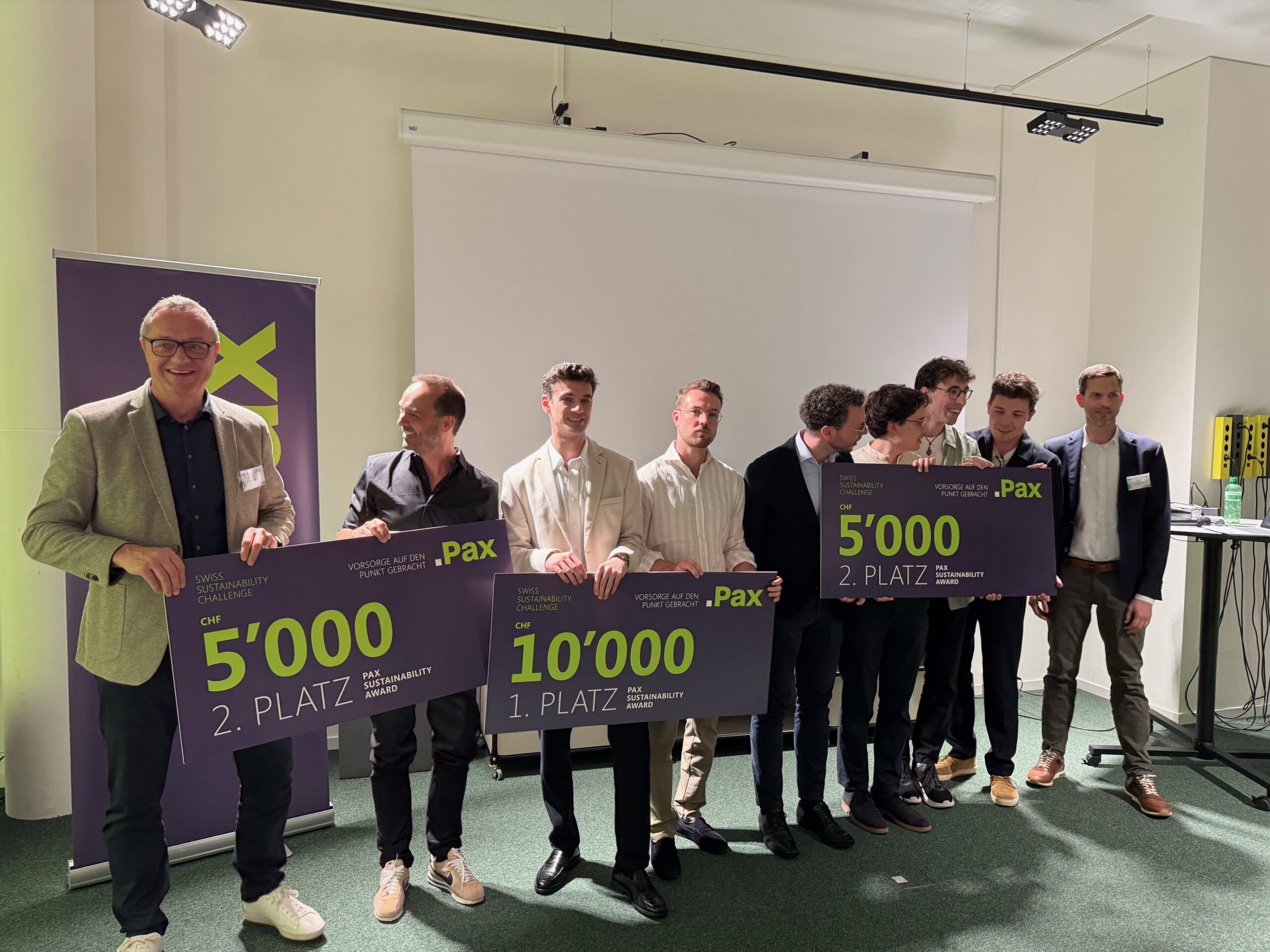 Courage for the Future - the Winners of the 9th Swiss Sustainability Challenge 2025.