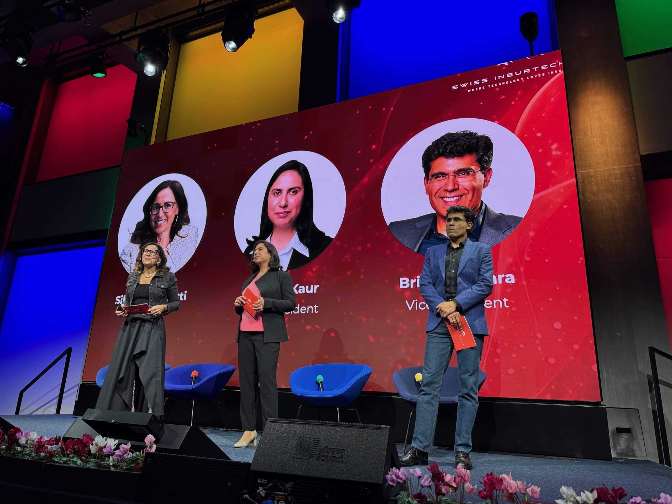 Innovation, KI und Kundenerlebnis an den SIH Summit & Awards 2025: Silvia Signoretti, President, Sharan Kaur, Vice-President, Brijesh Luthra, Vice-Presiden SIH.