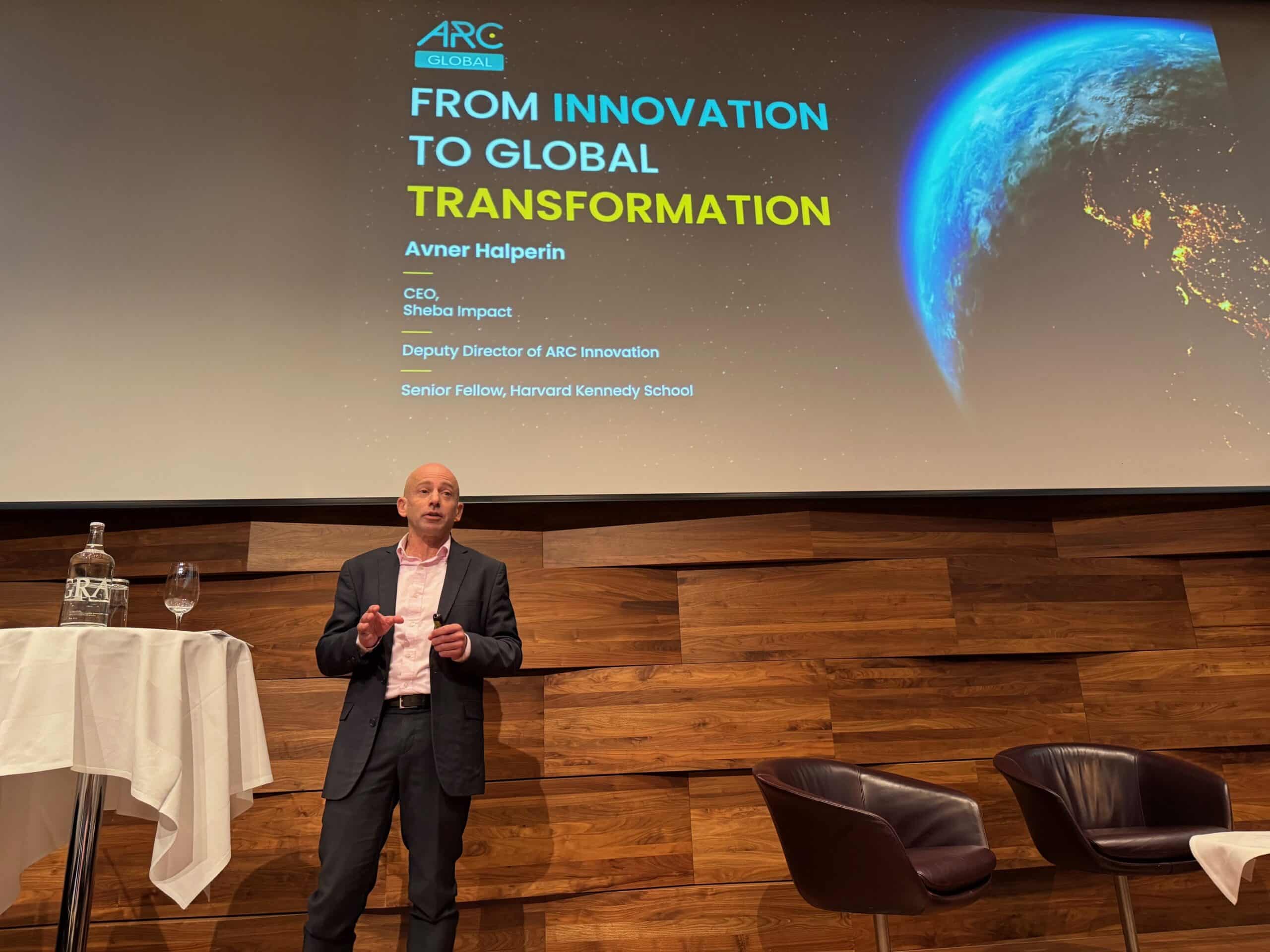 Innovation instead of burden: Avner Halperin, CEO of Sheba Impact.