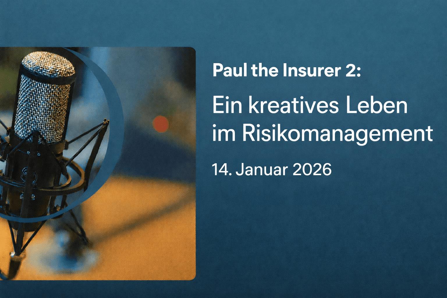 Ein kreatives Leben im Risikomanagement.