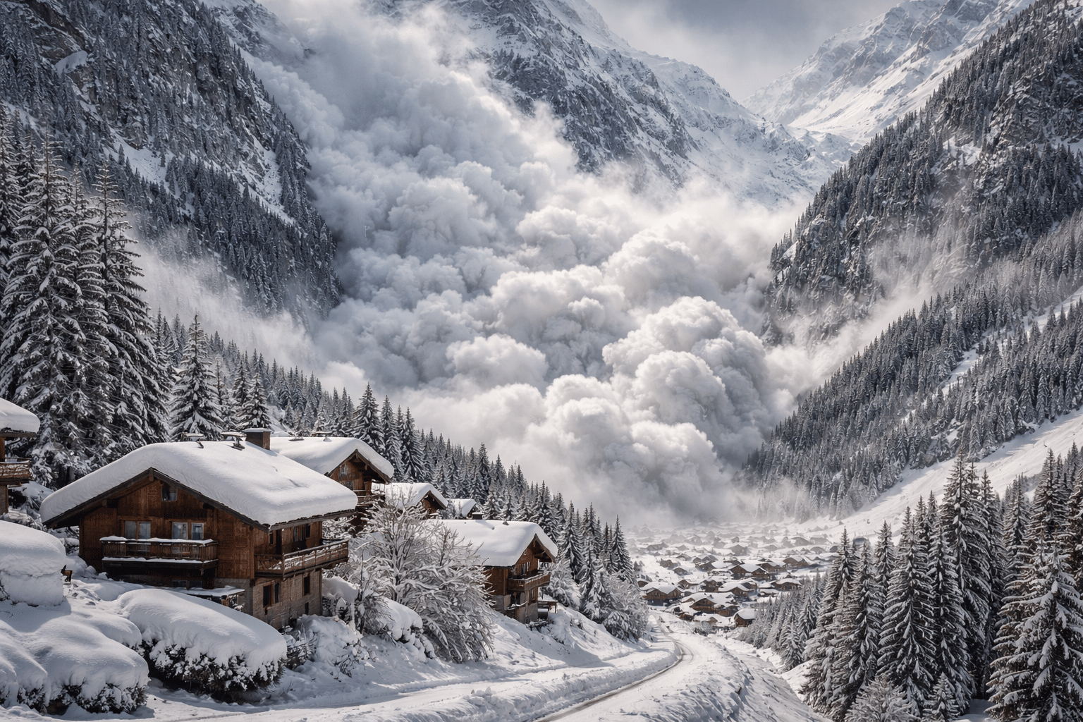 Lawinen sind selten - aber teuer zeigen die Langzeitdaten der Helvetia.