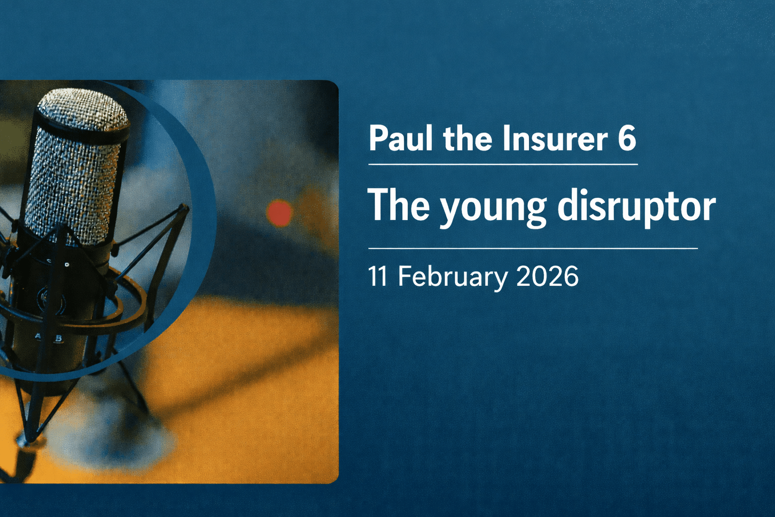 The young disruptor.