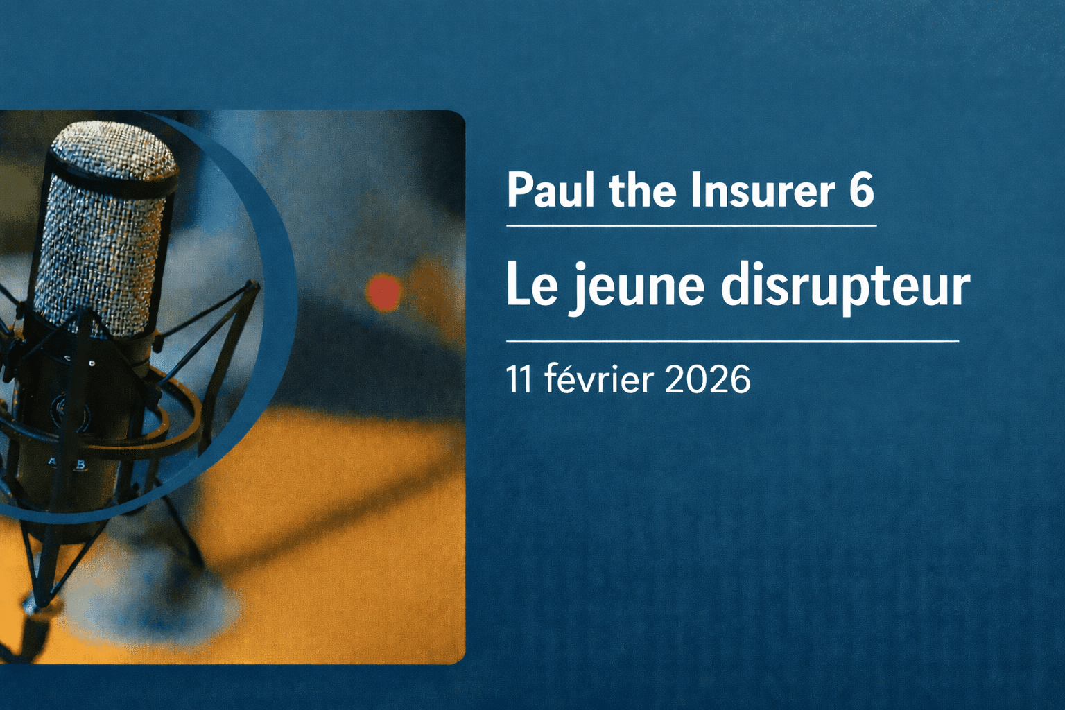 Le jeune disrupteur.