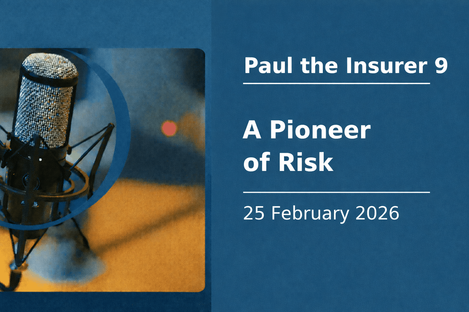 A pioneer of risk in the latest episode of Paul the Insurer.
