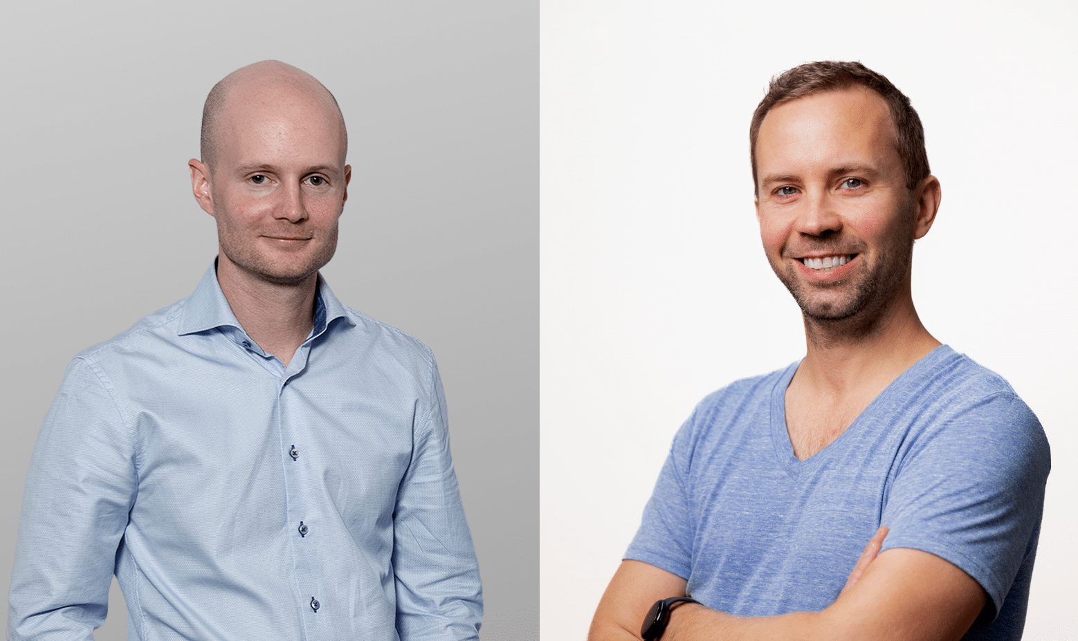 Sven Richard Samdal, Head of Growth bei Signicat und Andreas Mjelde, Co-founder und CEO von Two.