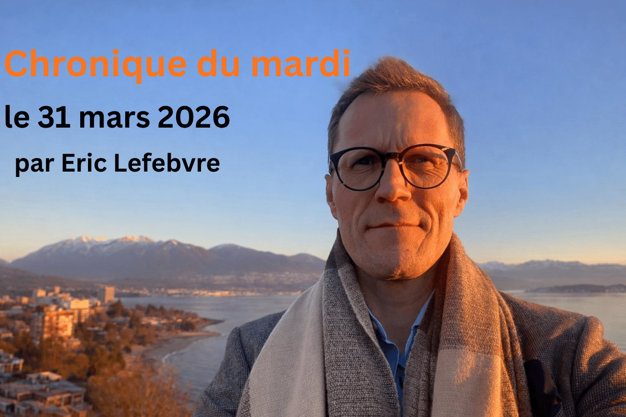 Le système fonctionne au sang par Eric Lefebvre.