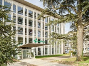 Le Cèdre: Sanierter Hauptsitz der Vaudoise in Lausanne.