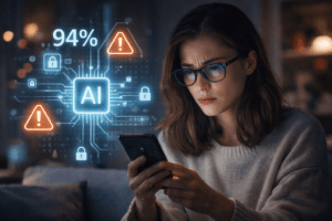 Cybersorgenmonitor 2026: Klare Mehrheit der Schweizer Bevölkerung blickt kritisch auf digitale Medien und KI.