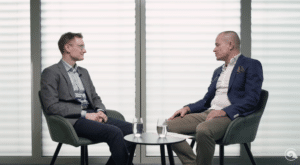 KI, Klimarisiken und die Kunst, mit Unsicherheiten zu arbeiten. Jakob Barandun (re.) im Interview mit dem Physiker und Unternehmer Dr. Christian Spindler.