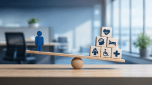 Krankentaggeld unter Kostendruck. Bild: KI generiert.