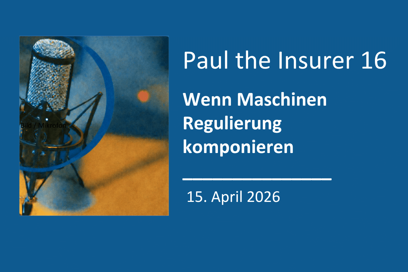 Wenn Maschinen Regulierung komponieren.