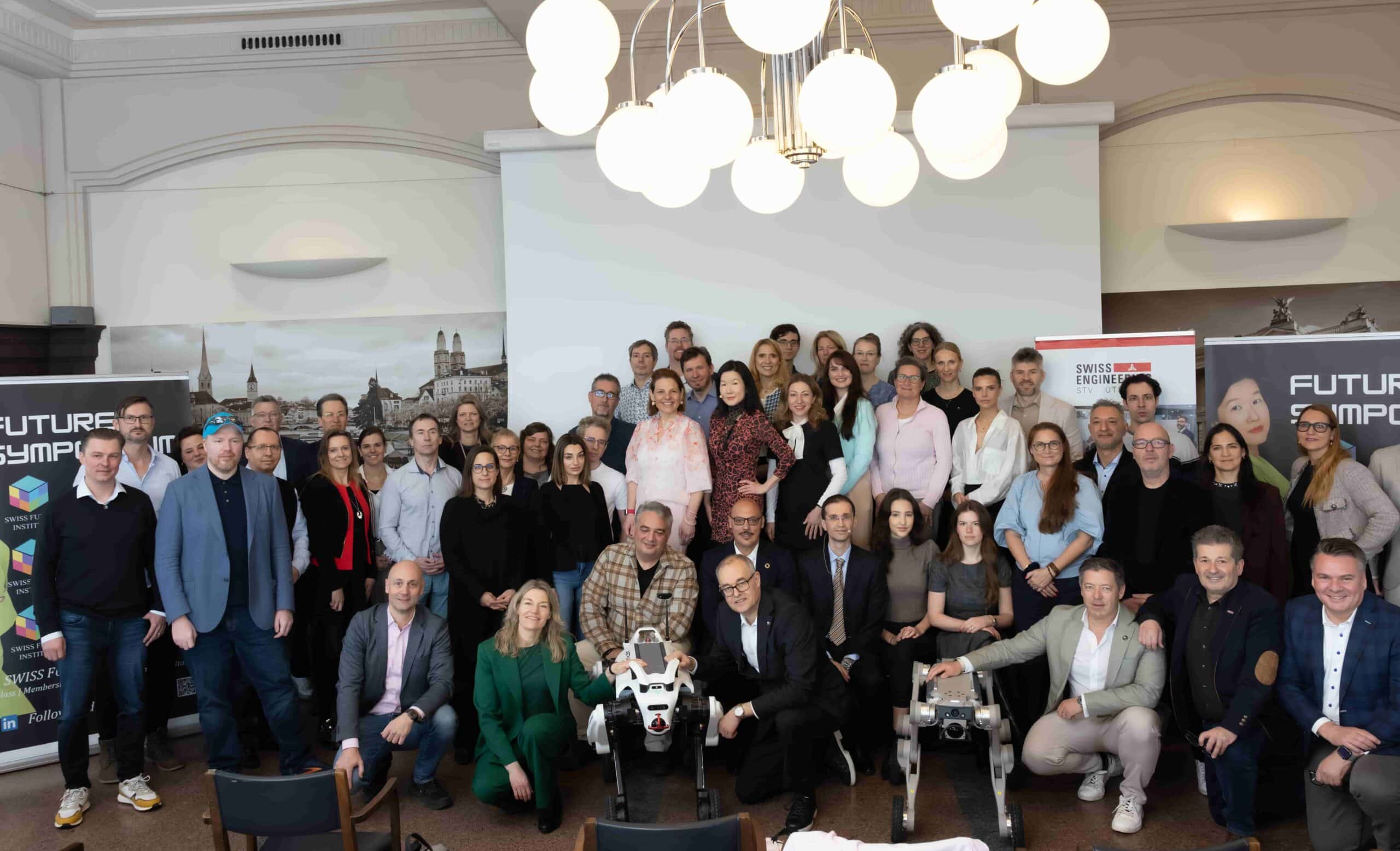 Roboter, Realität und Resonanz: AI Future Council und Partner am Future Symposium.