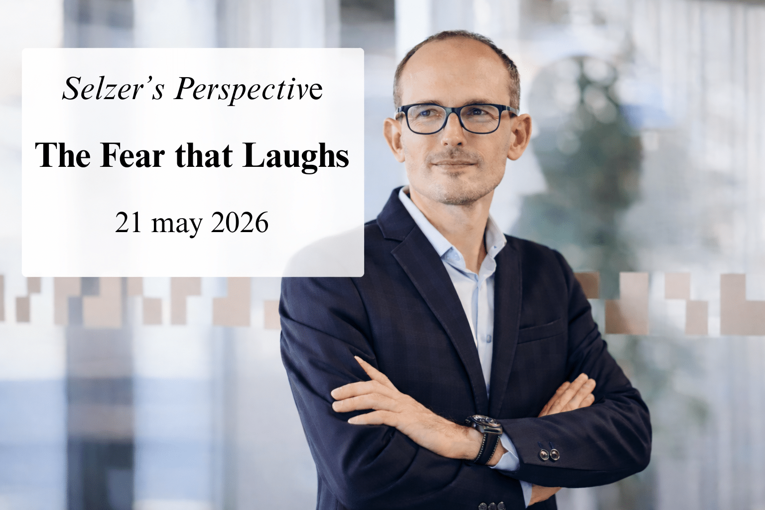 The fear that laughs: this laughter runs through Marcus Selzer's column like a silent warning signal of an industry in transition.