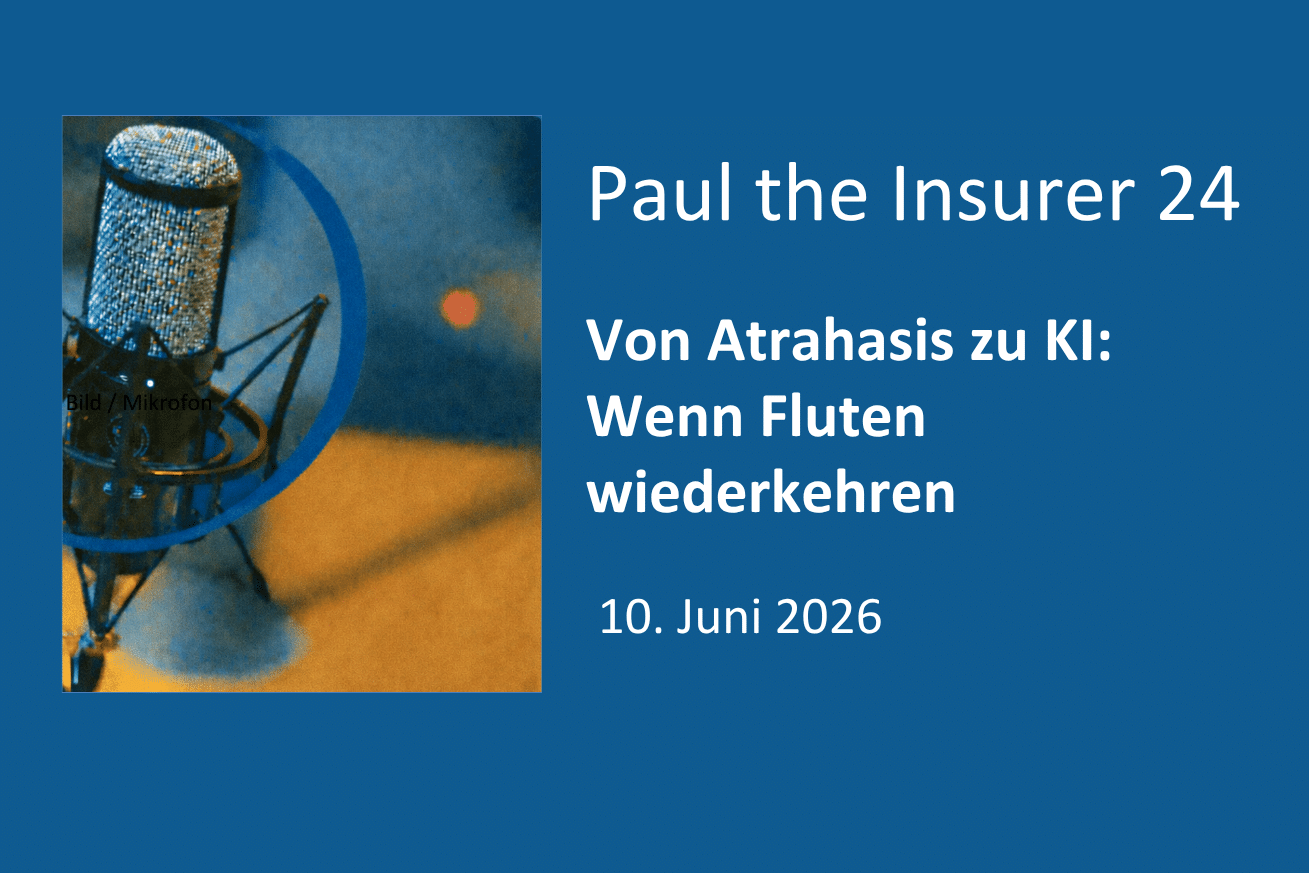 Von Atrahasis zu KI oder vom Sintflut-Mythos bis zur Gegenwart.