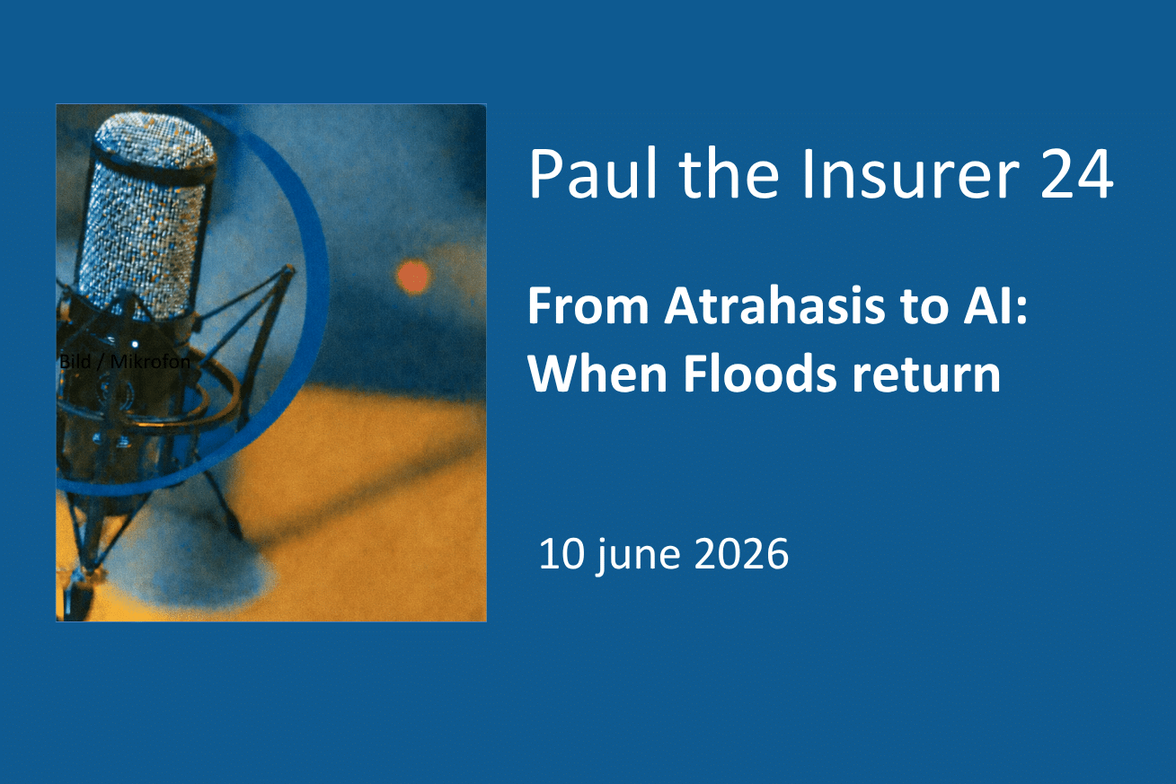 From Atrahasis to AI or from the Sumerian floods myth to the present day.