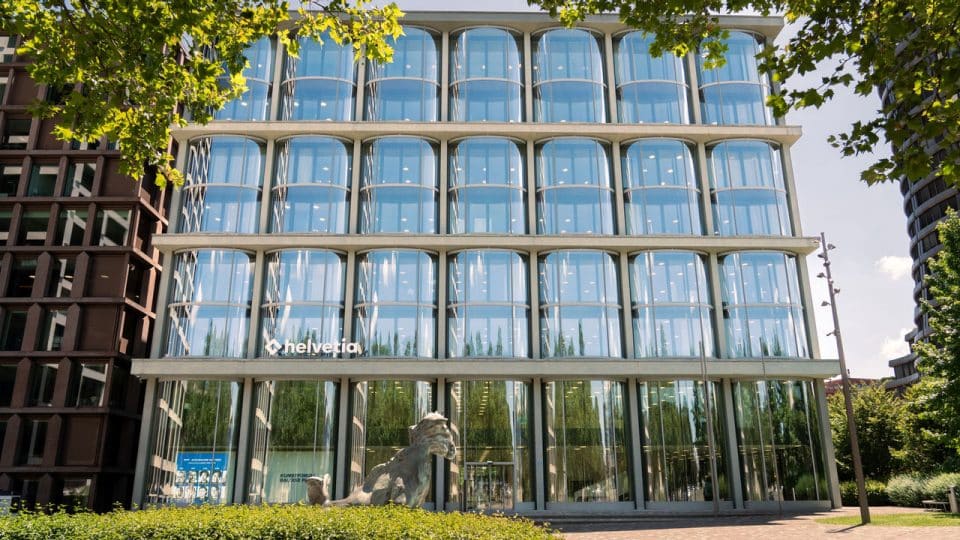Helvetia Baloise: Abzug von unbefristeter Anleihe von 275 Millionen Franken. Bild: Konzernhauptsitz.
