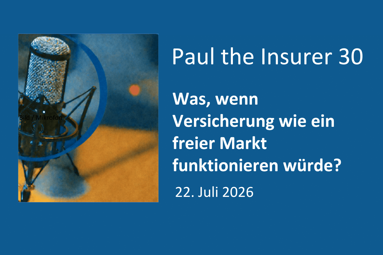 Könnten Versicherungen nicht auch dynamisch, dezentral und in Echtzeit funktionieren?