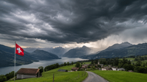 AXA-Schadenstatistik: Der Hagelsturm vom 9. Juni im Tessin war verantwortlich für den Grossteil der Kosten.
