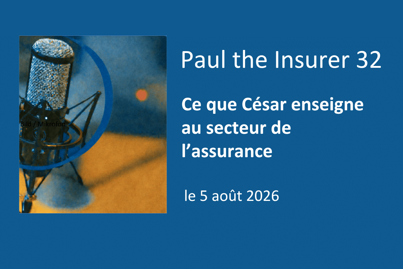 À l'instar de César, les leaders du marché de l'assurance ne se contentent pas d'adopter une attitude passive, mais s'inspirent notamment des innovations.
